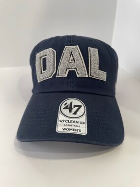 47 Women’s Dallas Cowboys Zoey Clean Up Hat Navy NWT